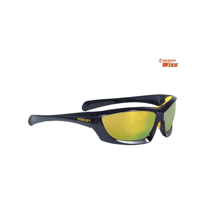 SY180-YD Full Frame Protective Eyewear - Yellow Mirror - STASY180YD