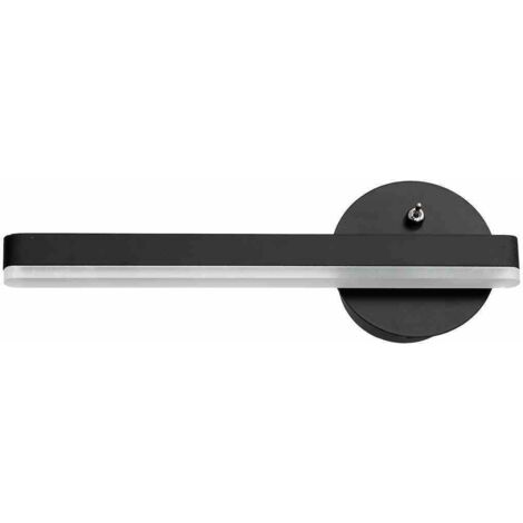 SYDNEY 6W LED SCHWARZ Wandleuchte, links