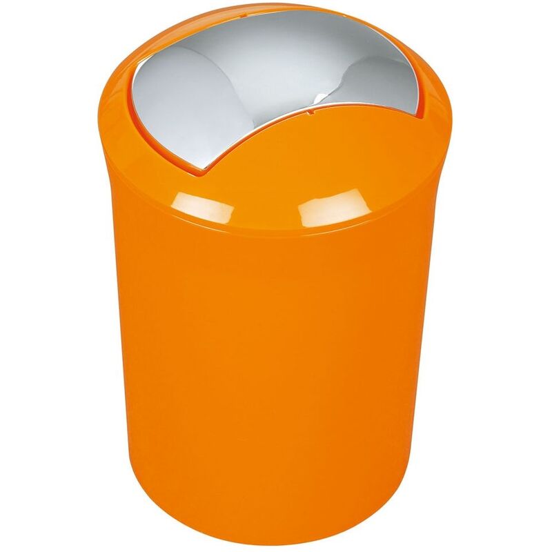 

Cubo de basura colección Sydney color naranja acrilico (5L) - Spirella