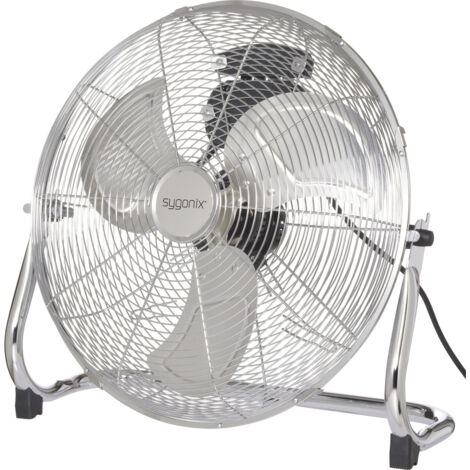 Sygonix  Bodenventilator  70 W (Ø x H) 505 mm x 480 mm Chrom