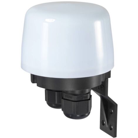Sygonix – Interrupteur crépusculaire IP66 230 V/AC – Commutation automatique jusqu'à 2000 W – Pour ampoules LED, incandescentes et économie d'énergie