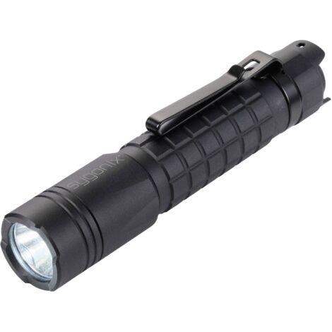 Sygonix LED SMD Lampe de poche avec clip ceinture, IP68 (étanche), avec mode stroboscope à pile(s) 300 lm 4 h 54 g