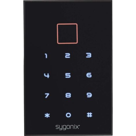 Sygonix – Serrure à code SY3435062 – Montage en surface IP66 – Clavier éclairé et écran tactile – 1000 combinaisons de code