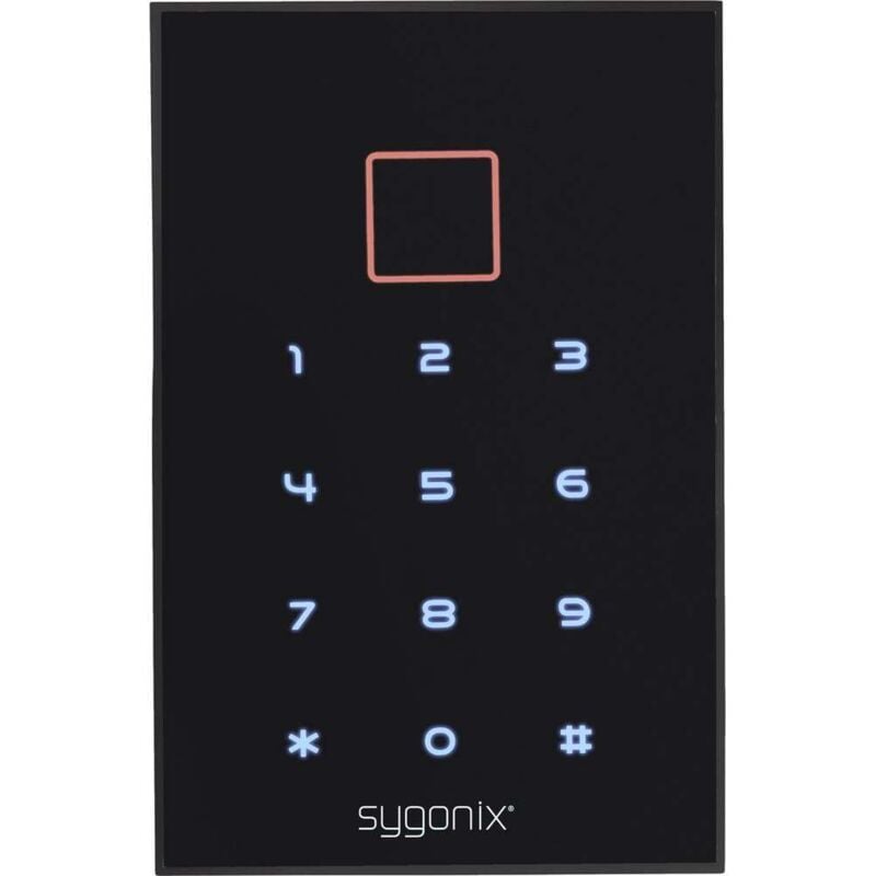 Sygonix - SY-3435062 Serrure à code montage en saillie 12 v/dc IP66 avec clavier éclairé, avec écran tactile