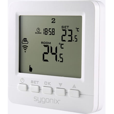 Sygonix SY-4500820 Funk-Raumthermostat Unterputz Wochenprogramm 1 St.