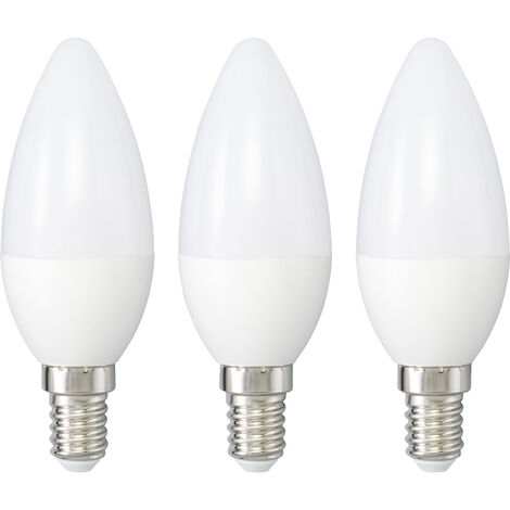 Sygonix SY-4892456 LED EEK F (A - G) E14  2.9 W = 25 W Warmweiß (Ø x H) 35 mm x 100 mm  3 St.
