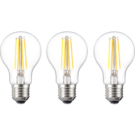 Sygonix SY-4945176 LED EEK E (A - G) E27  6.5 W = 60 W Warmweiß (Ø x H) 60 mm x 105 mm Filament, nic