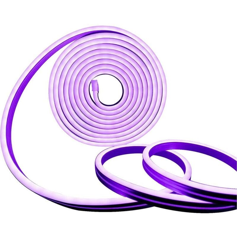 Sygonix - SY-4980312 Ruban led avec connecteur mâle 230 v 5 m rvb, blanc chaud 1 pc(s)