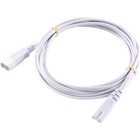 Sygonix SY-5043452 Strom Verlängerungskabel  Weiß 2.00 m