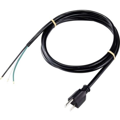 Sygonix SY-5043454 Alimentazione Cavo Nero 2.00 m