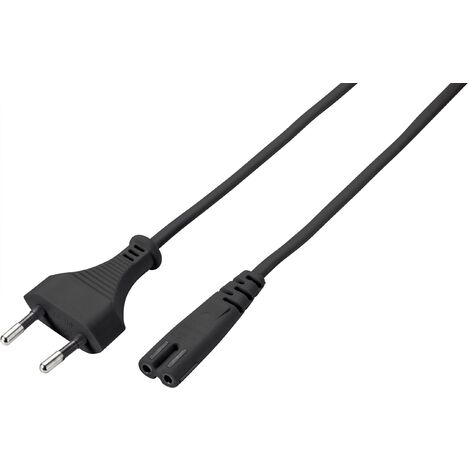 Sygonix SY-5043504 alimentation Cordon électrique noir 3.00 m S594352