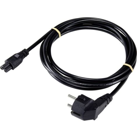 Sygonix SY-5178374 ordinateur portable Cordon électrique noir 5 m S609642