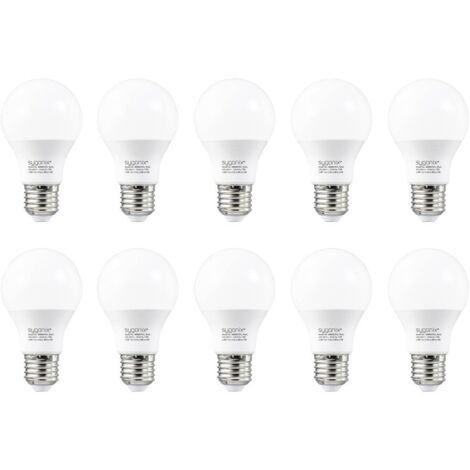 Sygonix SY-5237740 LED CEE E (A - G) E27 7.3 W = 60 W blanc chaud (Ø x H) 60 mm x 105 mm non dimmabl