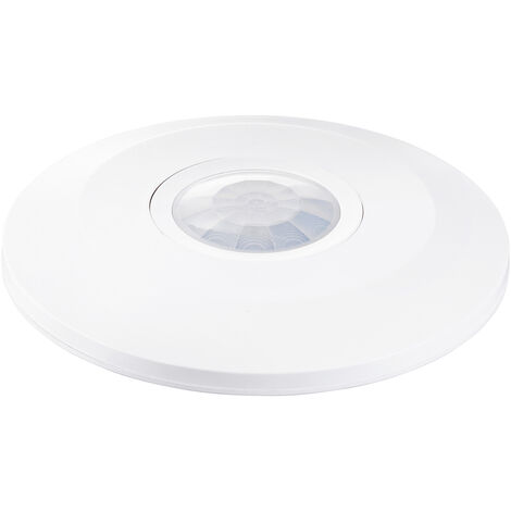 Sygonix SY-5251904 Decke, Aufbau Decken-Bewegungsmelder 360 ° Relais Weiß