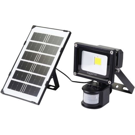 Sygonix  SY-5461108 Solar-Spot mit Bewegungsmelder  10 W Leuchtfarben: Neutralweiß
