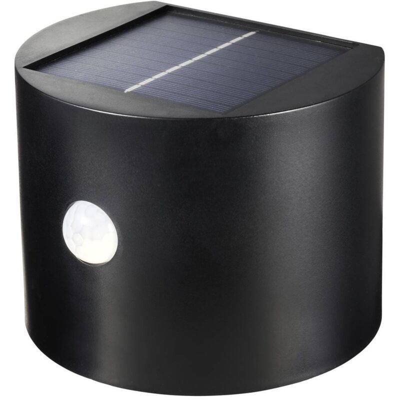 SY-5770788 Applique solaire extérieure avec détecteur de mouvement led noir - Sygonix