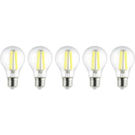 Sygonix SY-5781466 LED EEK A (A - G) E27 3.8 W = 60 W Warmweiß (Ø x H) 60 mm x 104 mm Filament 5 St