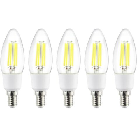 Sygonix SY-5781472 LED CEE A (A - G) E14 2.2 W = 40 W blanc chaud (Ø x H) 35 mm x 110 mm à filament 5 pc(s)