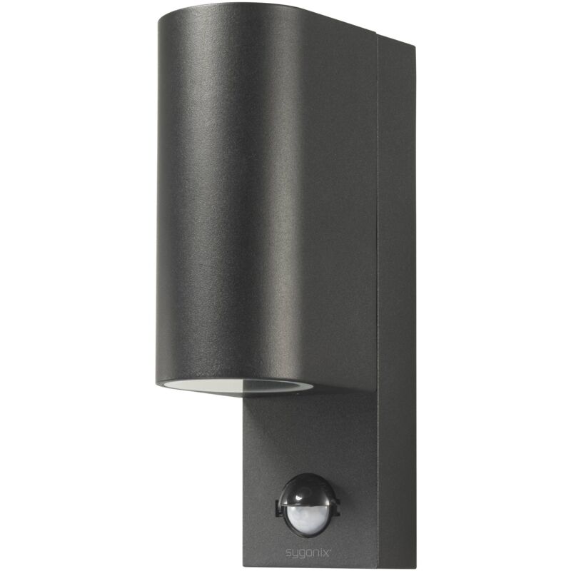 SY-6028440 Applique led extérieure avec détecteur de mouvement GU10 noir - Sygonix