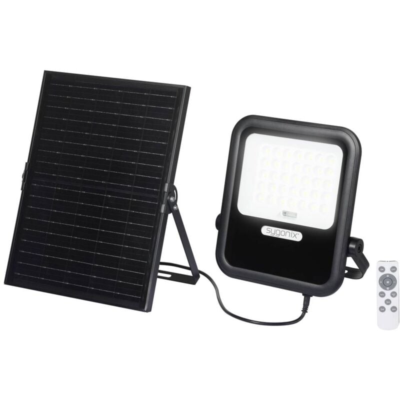 Sygonix - Projecteur mural solaire SY-6313014 20 w blanc chaud