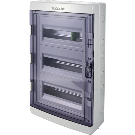 HAGER VD106TP Kleinverteiler IC2 APV 1x6M IP30 transparente Tür – AMK