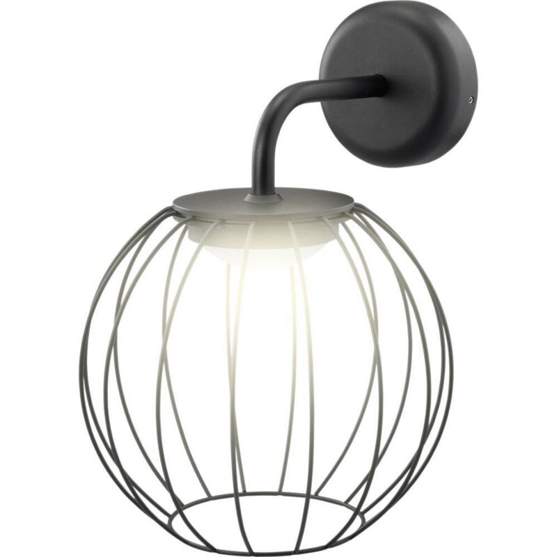 Sygonix SY-6774568 Lampada da parete per esterni a LED LED 10.5 W LED (monocolore) Nero