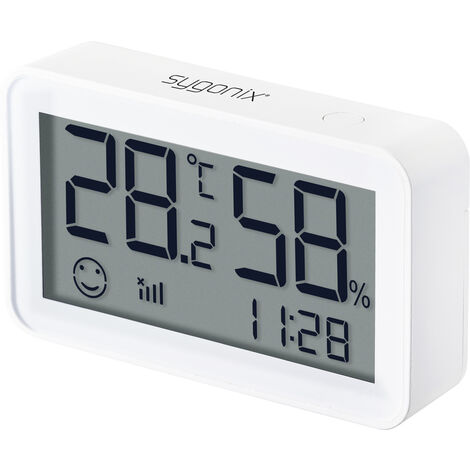 Sygonix  Thermo-/Hygrometer App basierend Weiß SY-4904438