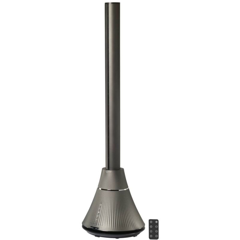Sygonix - Ventilateur de sol 30 w, 1800 w (ø x h) 6 cm x 98.3 cm noir