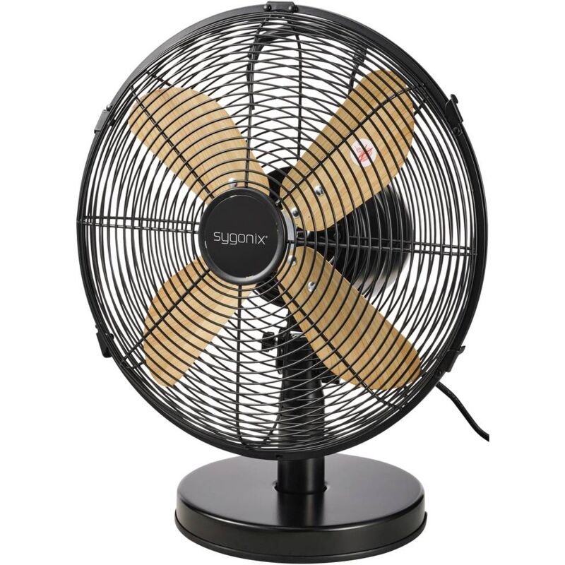 Sygonix - Ventilateur de table 40 w (ø x h) 335 mm x 415 mm noir