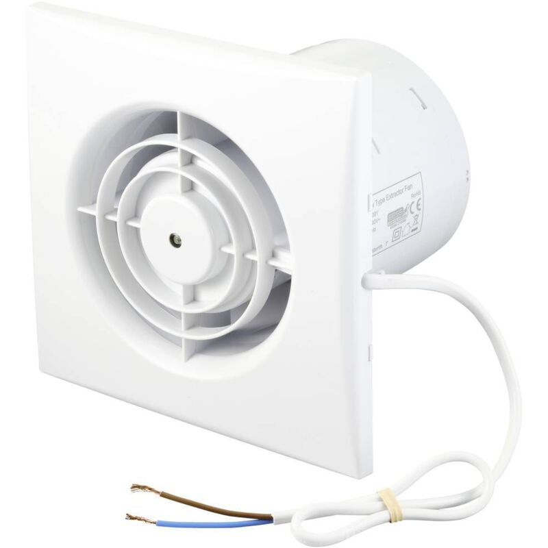 Sygonix Ventilateur mural et de plafond 230 V/AC 130 m³/h 100 mm