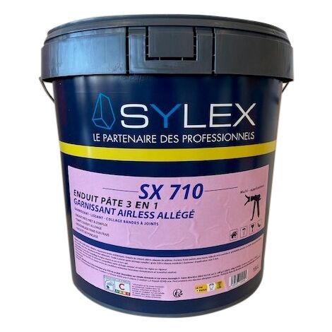 SYLEX enduit garnissant allégé 3 en 1 SX710 15L