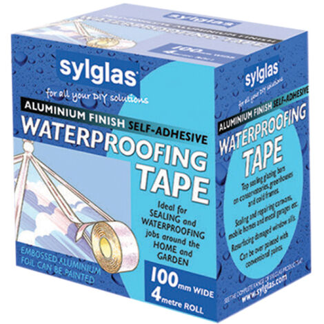 Sylglas Aluminium Tape 100mm x 4m