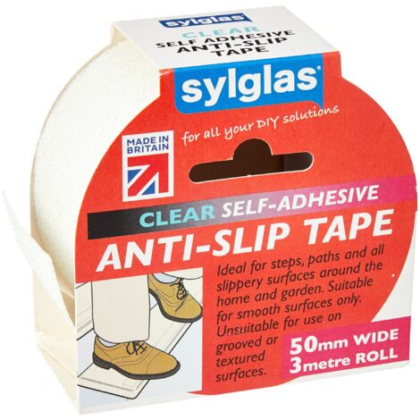 Sylglas ASTCL Nastro Antiscivolo 50mm x 3m - Trasparente
