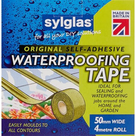 Sylglas Original Waterproofing Tape 50mm x 4m SYLWT50