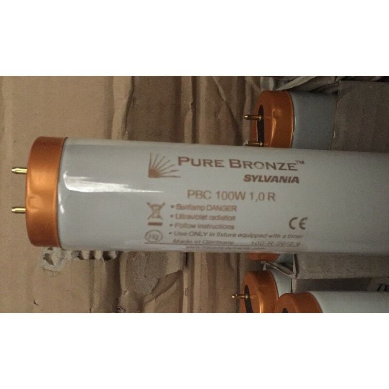 Image of 0001170 Tubo G13 Bronzo Puro pbc 100w 1.0 r - Bassa pressione - Riflettore - Sylvania