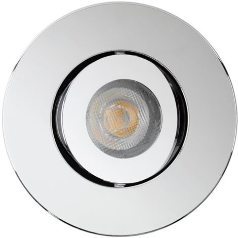 SYLVANIA-FARETTO ORIENTABILE SYNERGIE LED 450LM GU10 CHR 830