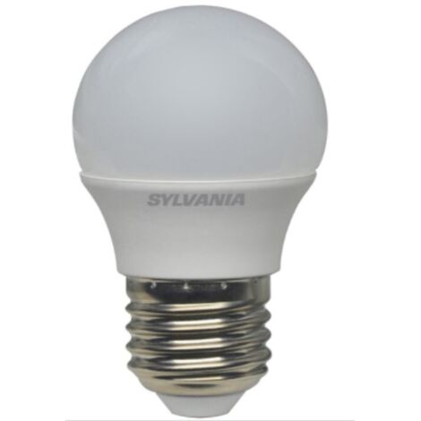 SYLVANIA - LAMPADINA TOLEDO BALL SFERASATINATA - 5,5W 470LM E27 4000K