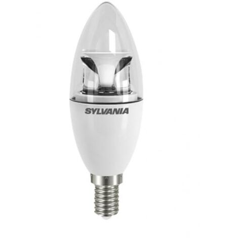SYLVANIA - LAMPADINA TOLEDO CANDELA CHIARA 827 - 6,5W 470LM E14
