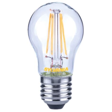 SYLVANIA - LAMPADINA TOLEDO SFERA RETRO CHIARA - 4,5W 450LM E27 2700K