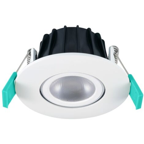 Sylvania – Spot encastrable LED 5,4W 550 lumens – CCT 3000K/4000K – IP65 – Orientable 360° – Dimmable – Durée de vie 82 000h