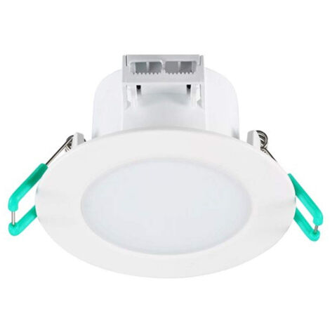 Sylvania – Spot encastré LED 6W 610lm – Températures de couleur 2700K/3000K/4000K – IP65 pour environnements humides – Angle de diffusion 110°
