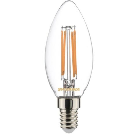 SYLVANIA-TOLEDO RETRO CANDELA C35 CHIARALED 4W 420LM 827 E14