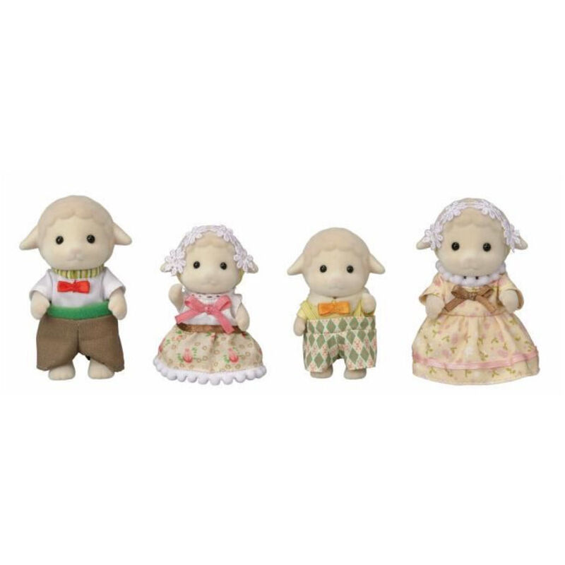 Sylvanian Families - La famille mouton - Multicolore