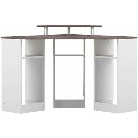 SYMBIOSIS - Bureau d'angle CORNER chêne naturel - chêne naturel