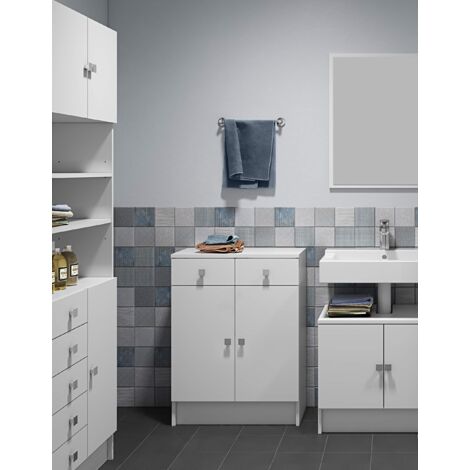 Symbiosis Combi Mobile basso, bianco 60x29,6x81,5 cm