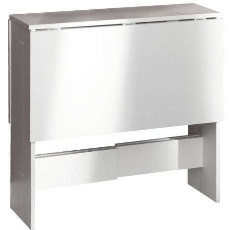 Symbiosis Papillon, Tavolo pieghevole, Bianco 103/67/28x76x73,4 cm