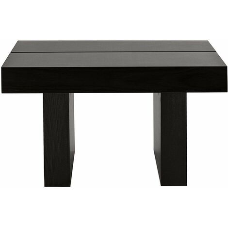 Symbiosis Tokyo Tavolino d'Appoggio, Faggio, Wenge, 62x62x35 cm