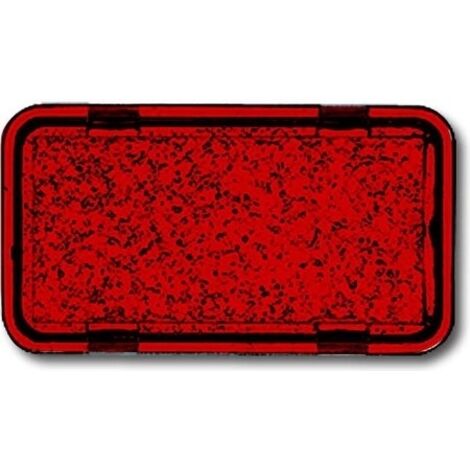 Symbole bouton-poussoir rouge