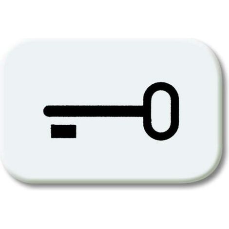 Symbole pour bouton-poussoir clé