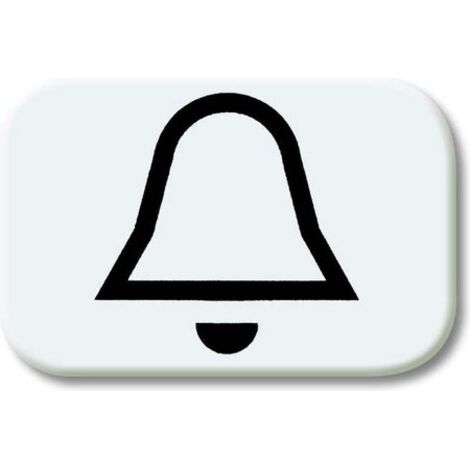 Symbole pour bouton-poussoir sonnette